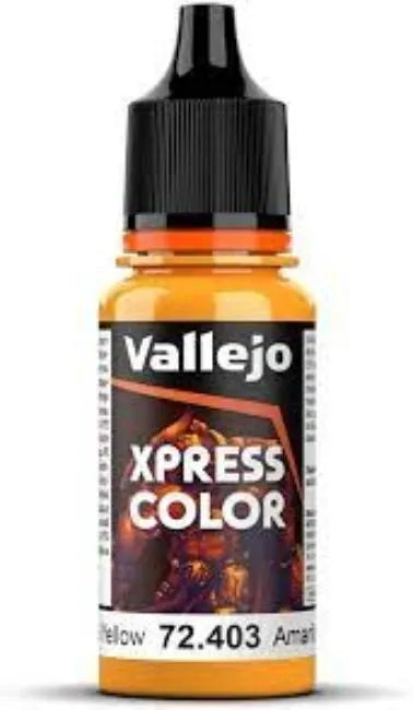Vallejo Xpress Color 17ml Pintura Amarillo Imperial 72.403
