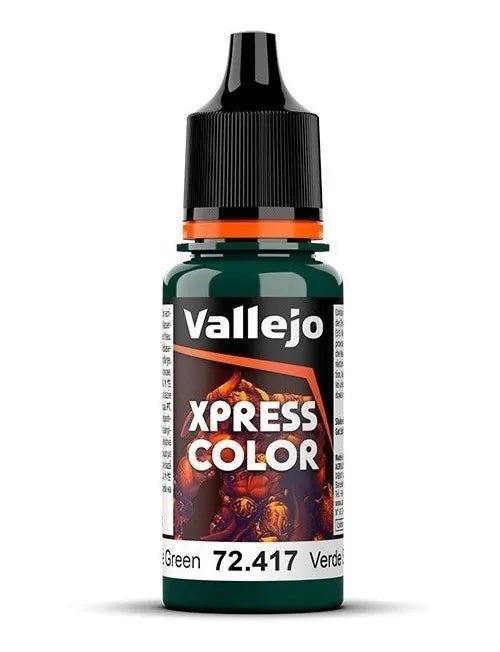 Vallejo Xpress Color 17ml Pintura Verde Serpiente 72.417