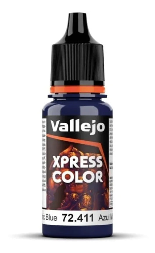 Vallejo Xpress Color 17ml Pintura Azul Místico 72.411