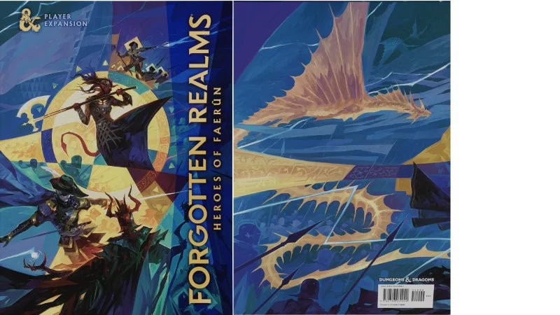 D&d Forgotten Realms Heroes Of Faerun Player Guide Alt Cover Libro