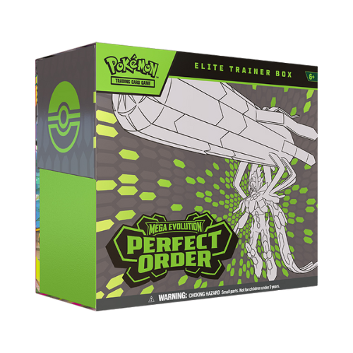 Pokemon Tcg Mega Evolution Perfect Order Elite Trainer Box En Inglés