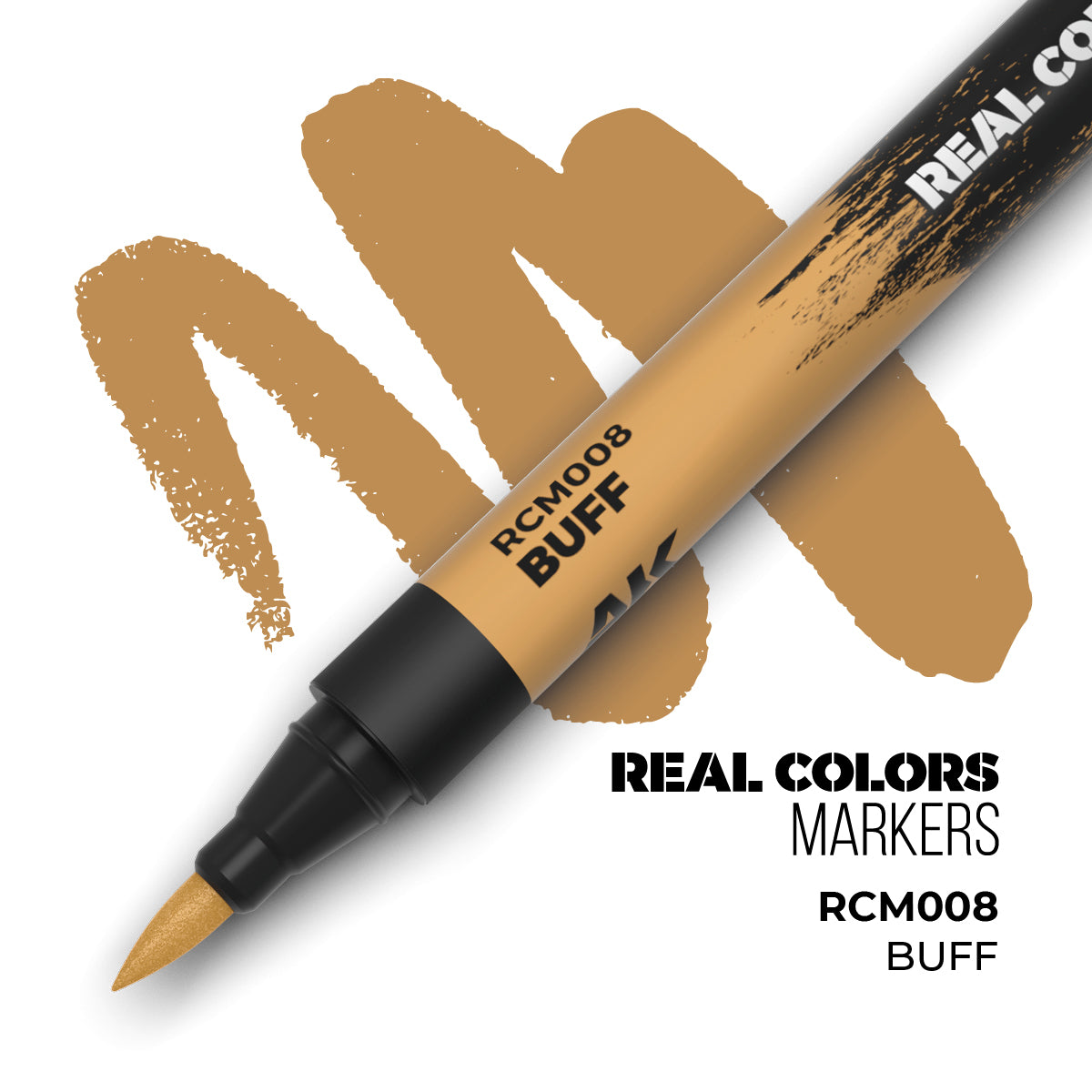 Ak Real Colors Rotulador Acrílico RCM008 Buff