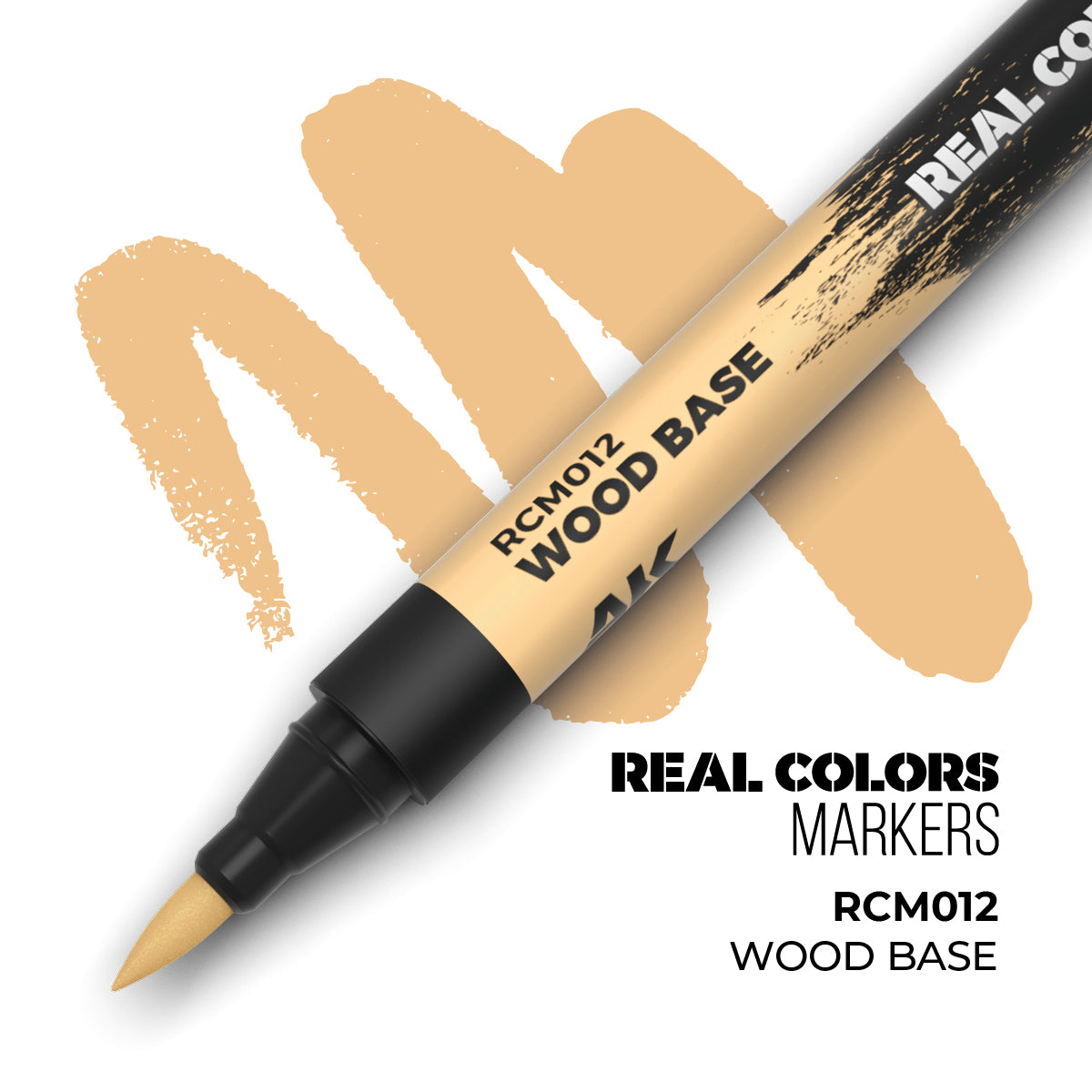 Ak Real Colors Rotulador Acrílico RCM012 Wood Base