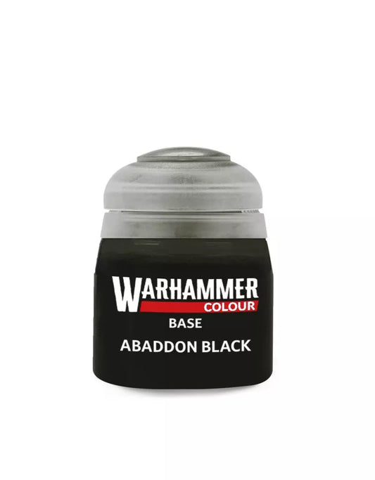 Citadel Pintura Acrílica Abaddon Black Base 12ml