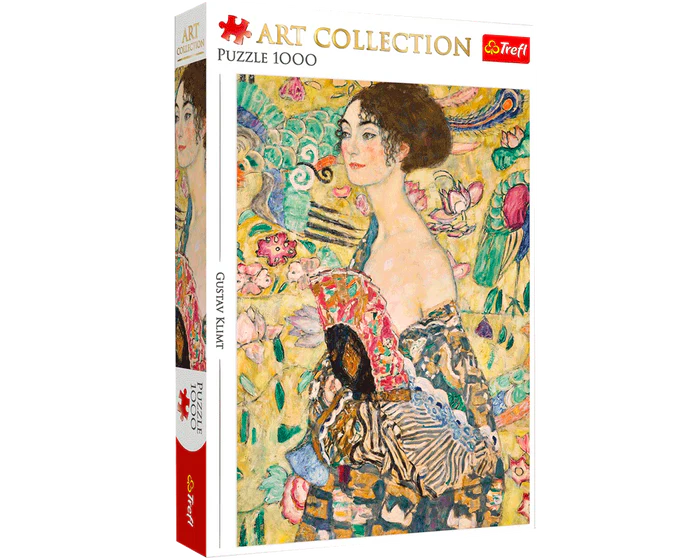 Trefl Rompecabezas Gustav Klimt Dama Con Abanico 1000  Pza