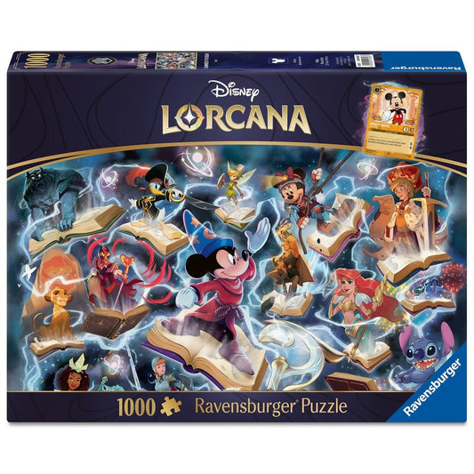 Ravensburger Rompecabezas Disney Lorcana Steel 1000 Pza