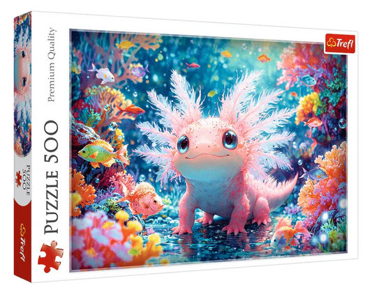 Trefl Rompecabezas Ajolote Axolotl 500 Pzas