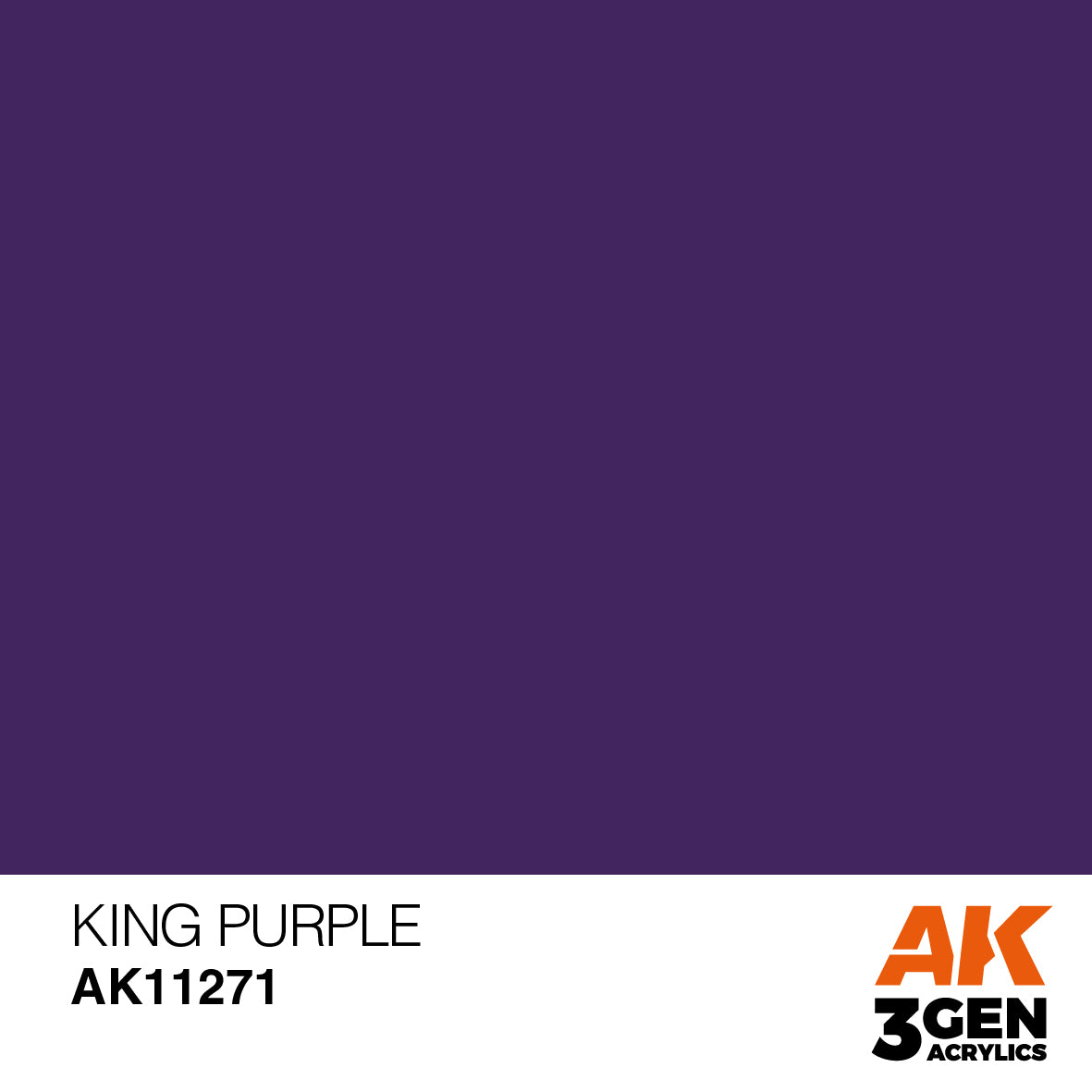 AK Pintura Acrilica Gama Color Punch AK11271 King Purple 18ml
