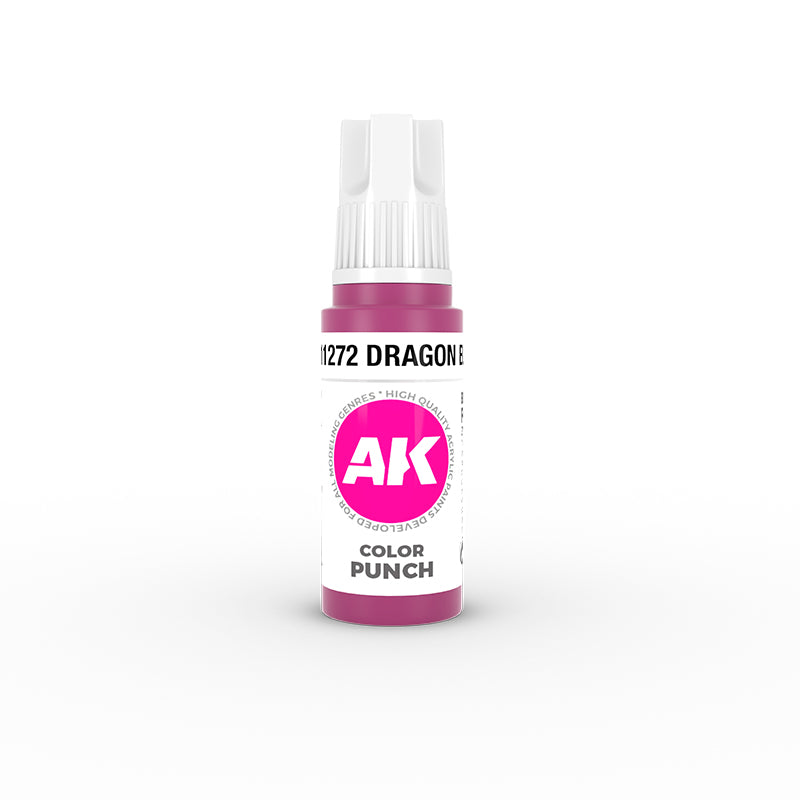 AK Pintura Acrilica Gama Color Punch AK11272 Dragon Blood 18ml