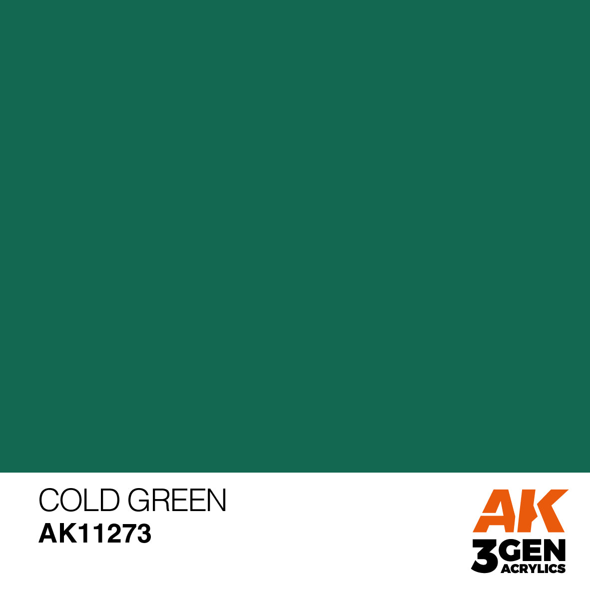 AK Pintura Acrilica Gama Color Punch AK11273 Cold Green 18ml