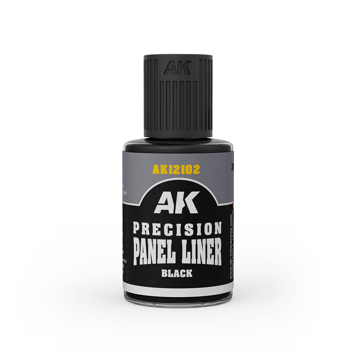 Ak Precision Panel Liner Panelador De Precisión 30ml AK12102 Negro