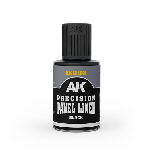 Ak Precision Panel Liner Panelador De Precisión 30ml AK12102 Negro