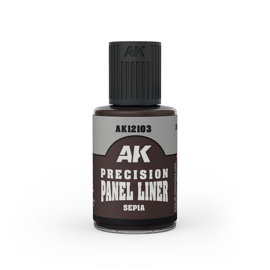 Ak Precision Panel Liner Panelador De Precisión 30ml AK12103 Sepia