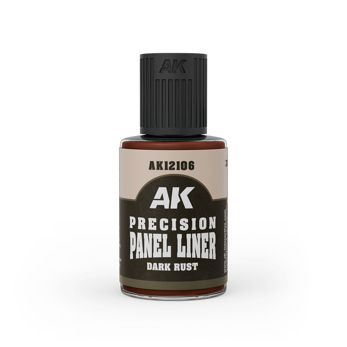 Ak Precision Panel Liner Panelador De Precisión 30ml AK12106 Dark Rust