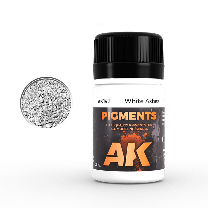 Ak Pigments White Ashes - Pigmento Ceniza Blanca Ak142 35ml