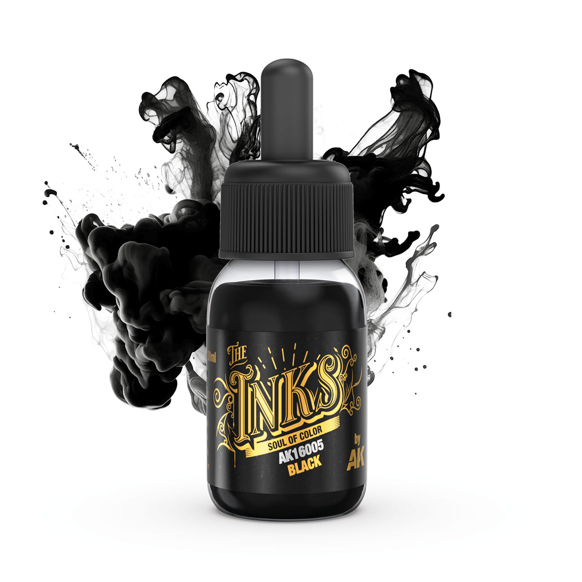 Ak Inks Tinta Acrilica 30ml AK16005 Ink Black