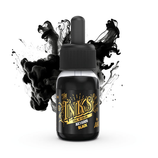 Ak Inks Tinta Acrilica 30ml AK16005 Ink Black