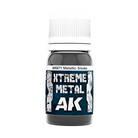 Ak Xtreme Metal Pintura AK671 Metallic Smoke 30ml