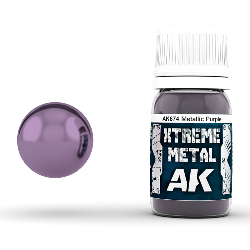 Ak Xtreme Metal Pintura AK674 Metallic Purple 30ml
