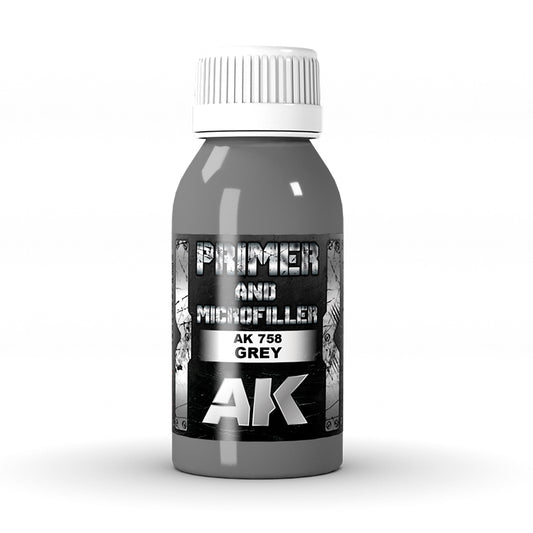 Ak Primer And Microfiller Imprimación Gris Ak758 100ml