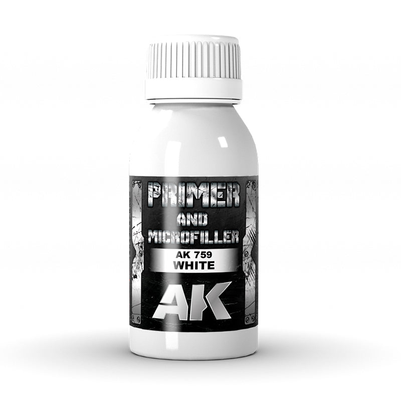 Ak Primer And Microfiller Imprimación Blanca Ak759 100ml