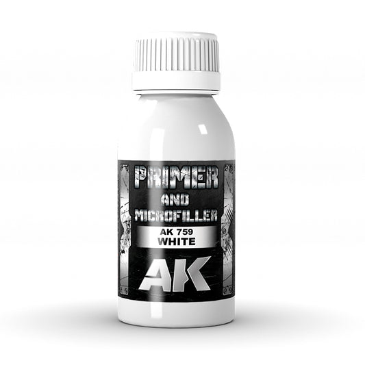 Ak Primer And Microfiller Imprimación Blanca Ak759 100ml
