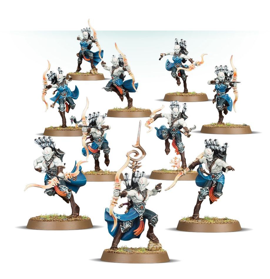 Games Workshop Warhammeraos Spearhead Idoneth Deepkin Akhelian Tide Guard