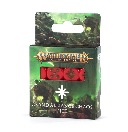 Gw Warhammer Aos Grand Alliance Chaos Dice Set De Dados