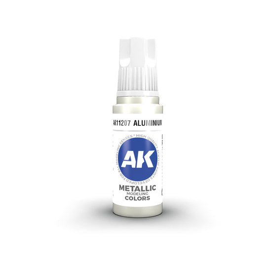 Ak Pintura Acrílica Gama Metallic AK11207 Aluminium 18ml