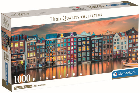Clementoni Rompecabezas Amsterdam Brillante 1000 Pza