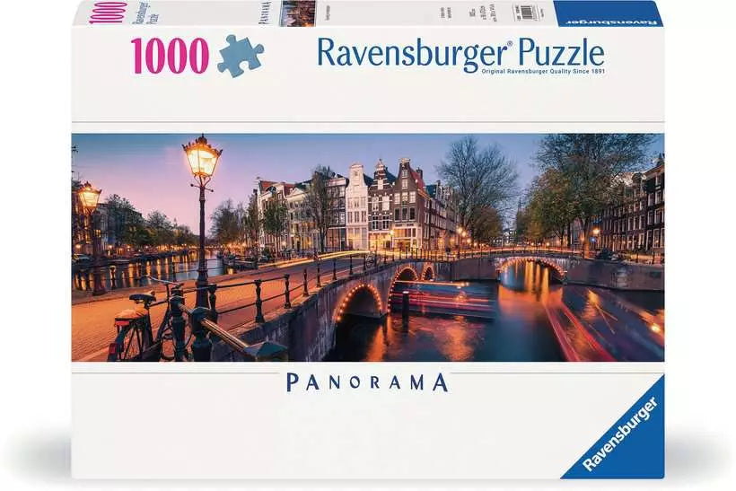 Ravensburger Rompecabezas Noche En Amsterdam 1000 Pza
