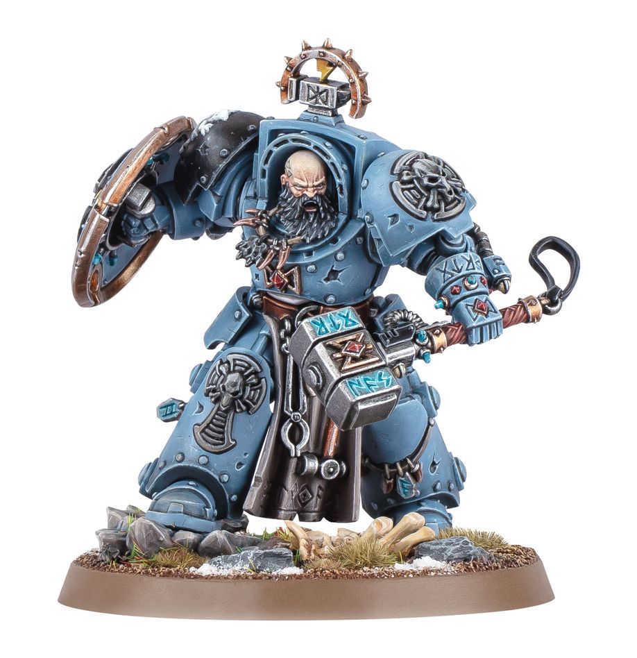 Games Workshop Warhammer40k Space Wolves Arjac Rockfist