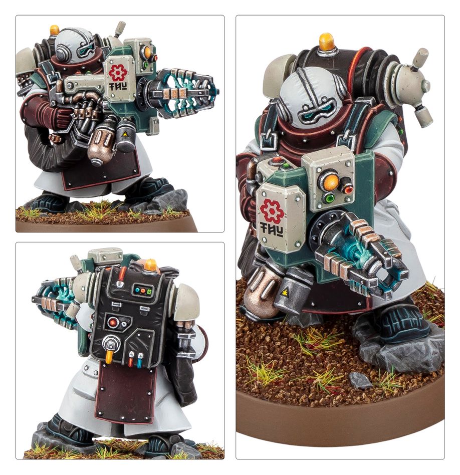 Games Workshop Warhammer 40k Leagues Of Votann Arkanyst Evaluator