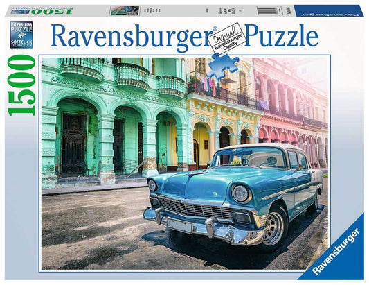 Ravensburger Rompecabezas Autos De Cuba 1500 Pzas
