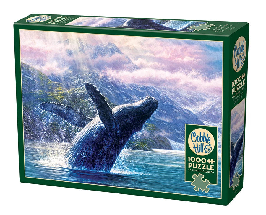Cobble Hill Rompecabezas Ballena En La Bahia 1000 Pzas