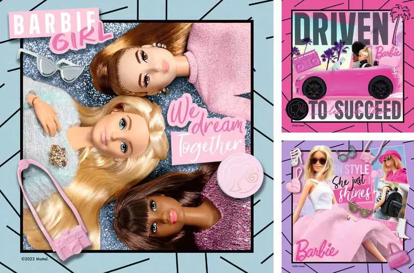 Ravensburger 3 Rompecabezas Barbie Inpirate 49 Pza