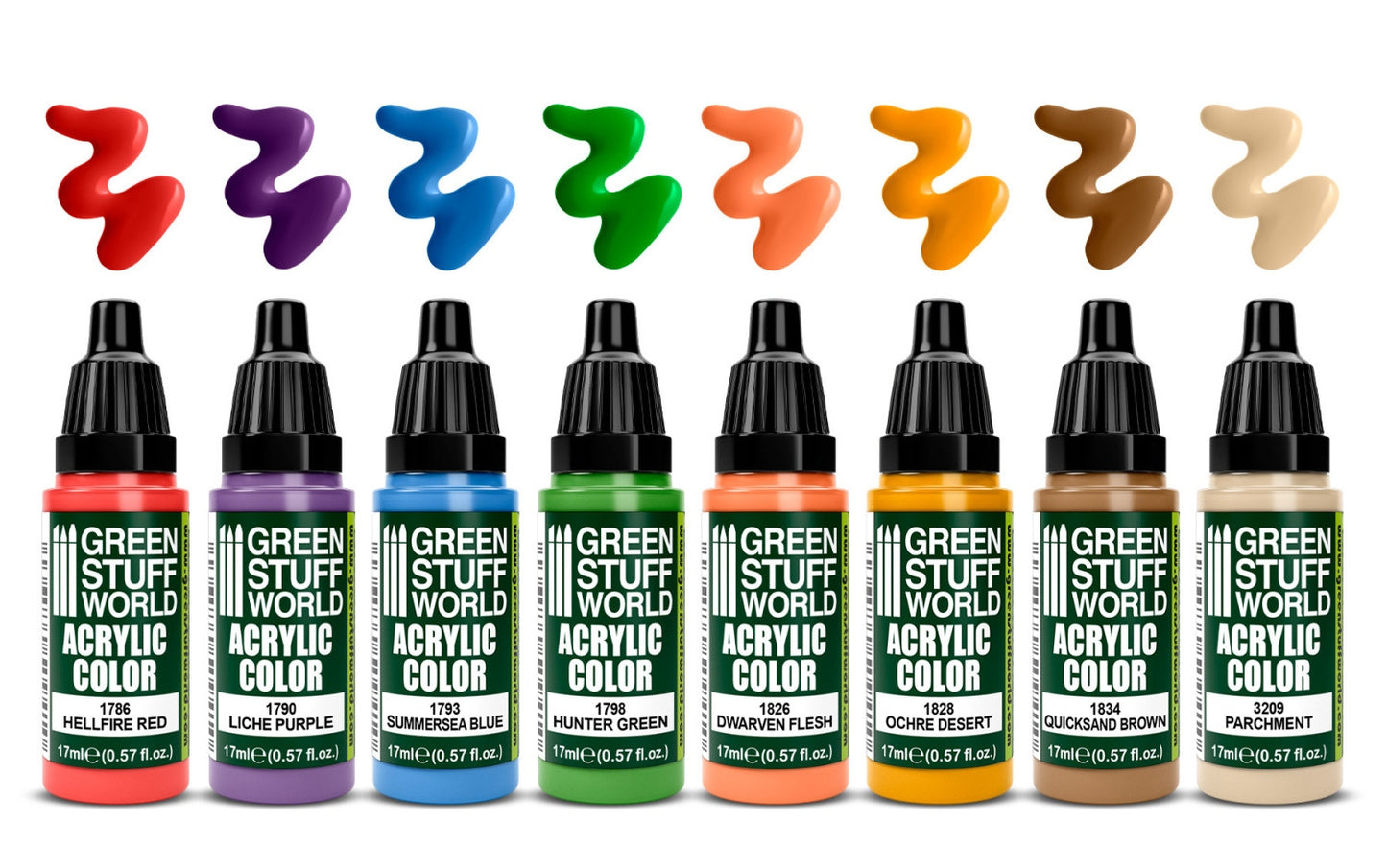 Green Stuff World Basic Colours Vol. 2 11745 17ml