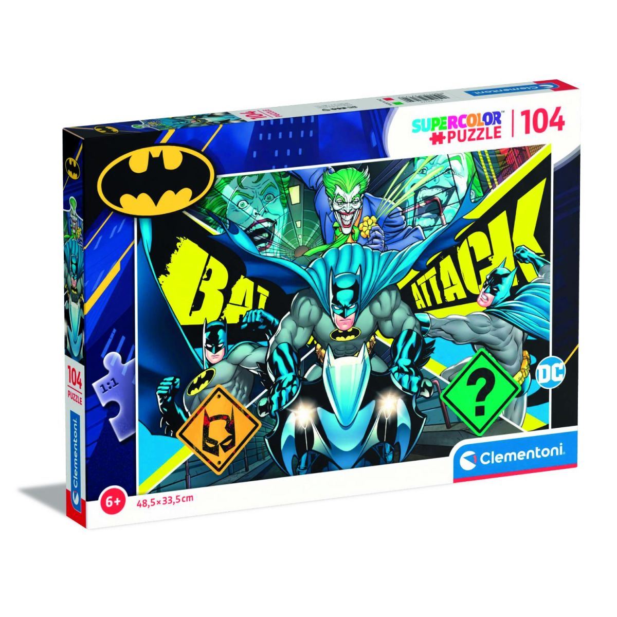 Clementoni Rompecabezas Batman Bat Attack 104 Pza