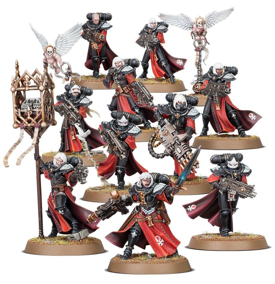 Gw Warhammer 40k Adepta Sororitas Battle Sisters Squad