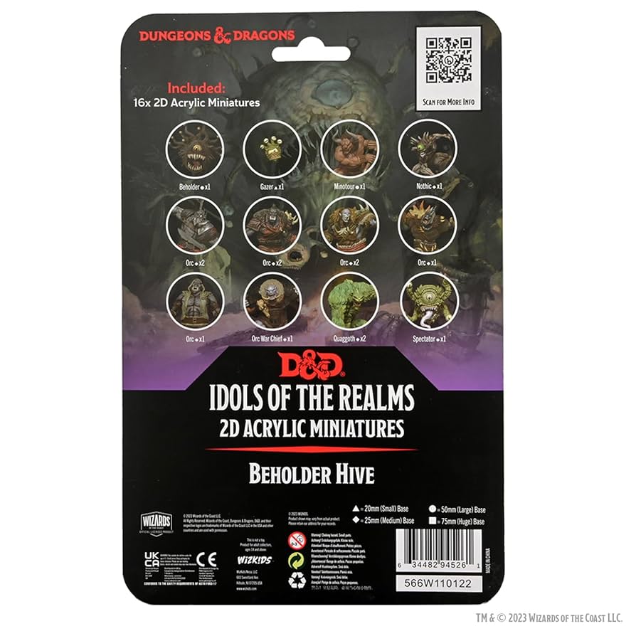 Dungeons&dragons Idols Of The Realms 2d Minis Beholder Hive