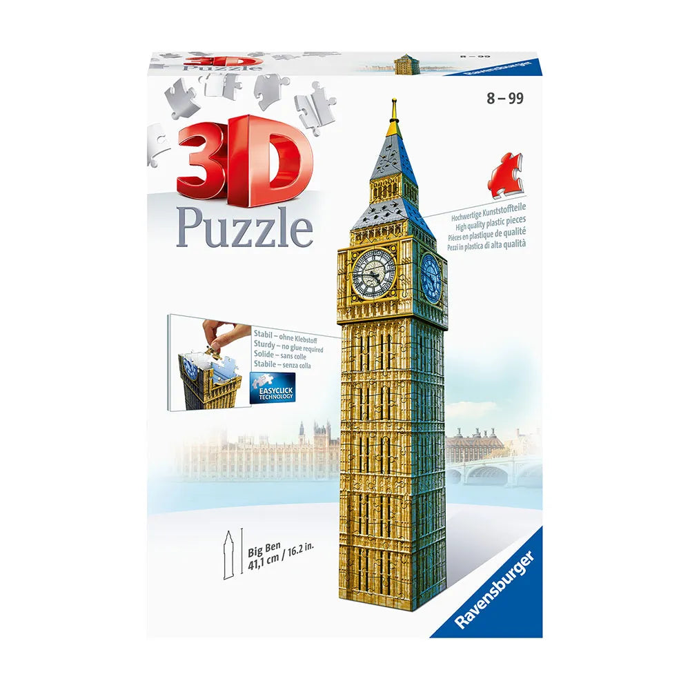 Ravensburger Rompecabezas 3d Diseño Big Ben 216 Pza
