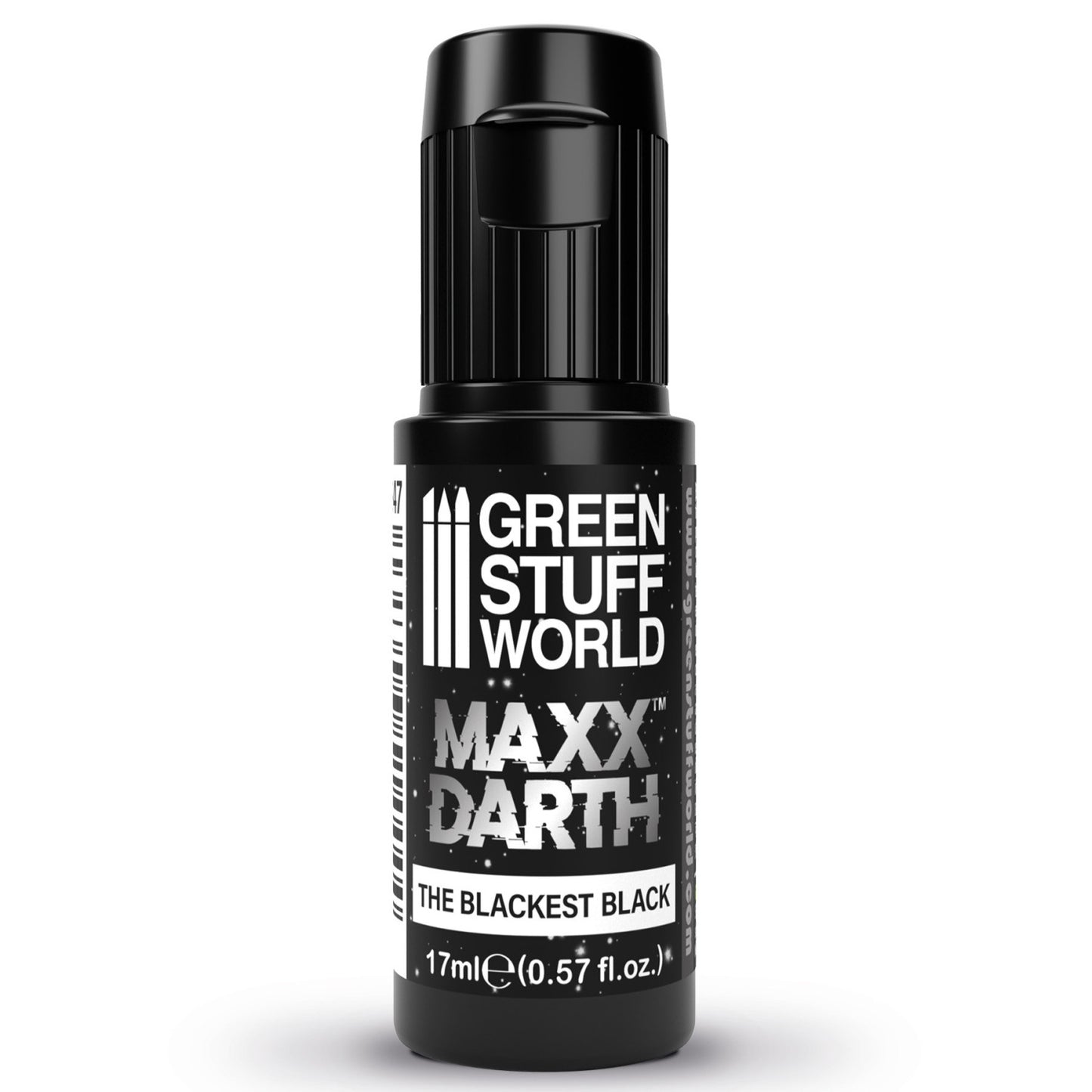Green Stuff World Pintura Acrilica 11947 The Blackest Black 17ml