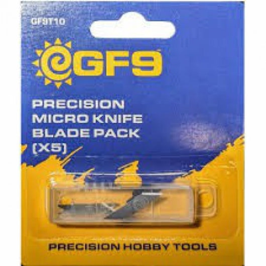 Gf9 Precision Micro Knife Blade Pack Paquete Navajas GF9T10