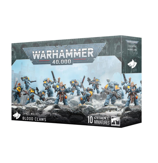 Games Workshop Warhammer40K Space Wolves Blood Claws