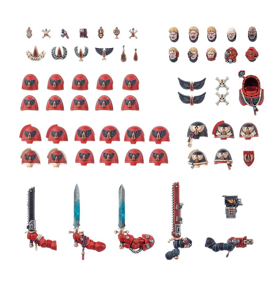 Games Workshop Warhammer40K Blood Angels Upgrades and Transfers