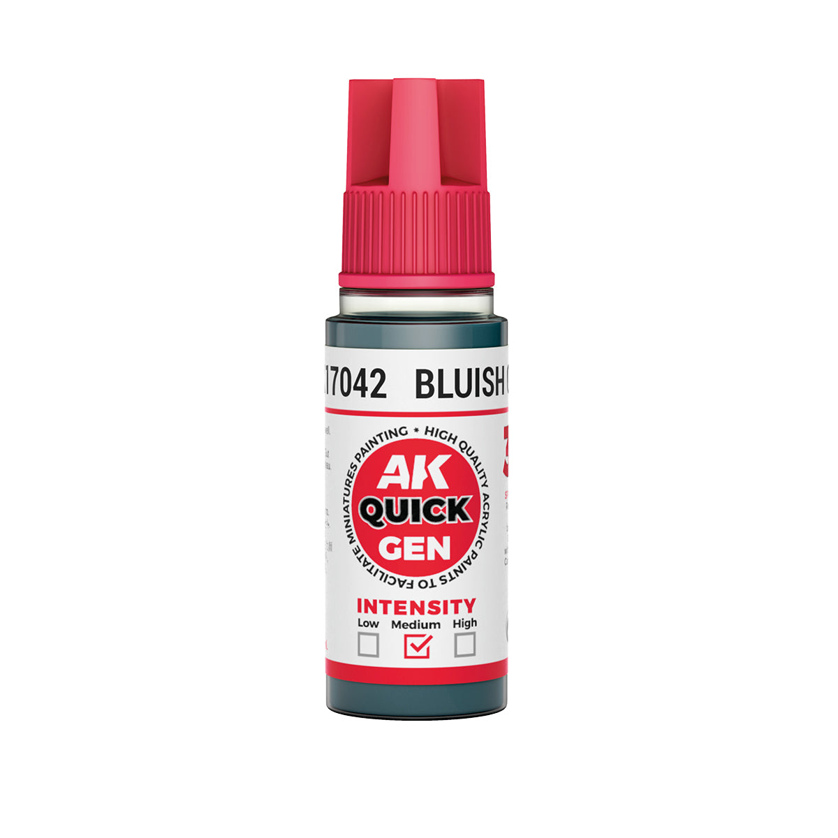 AK Pintura Acrílica Quickgen AK17042 Intensity Medium Bluish Grey 18ml