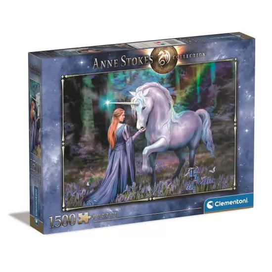 Clementoni Rompecabezas Bluebell Unicornio Anne Stokes 1500 pzas