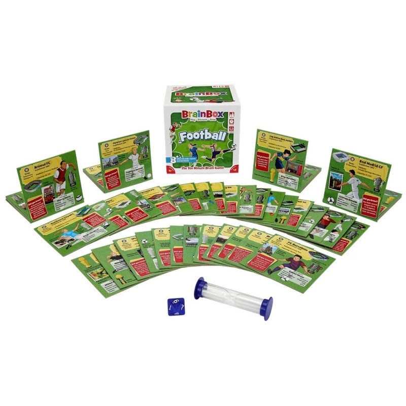 Asmodee Brainbox Football Juego De Mesa - En Español