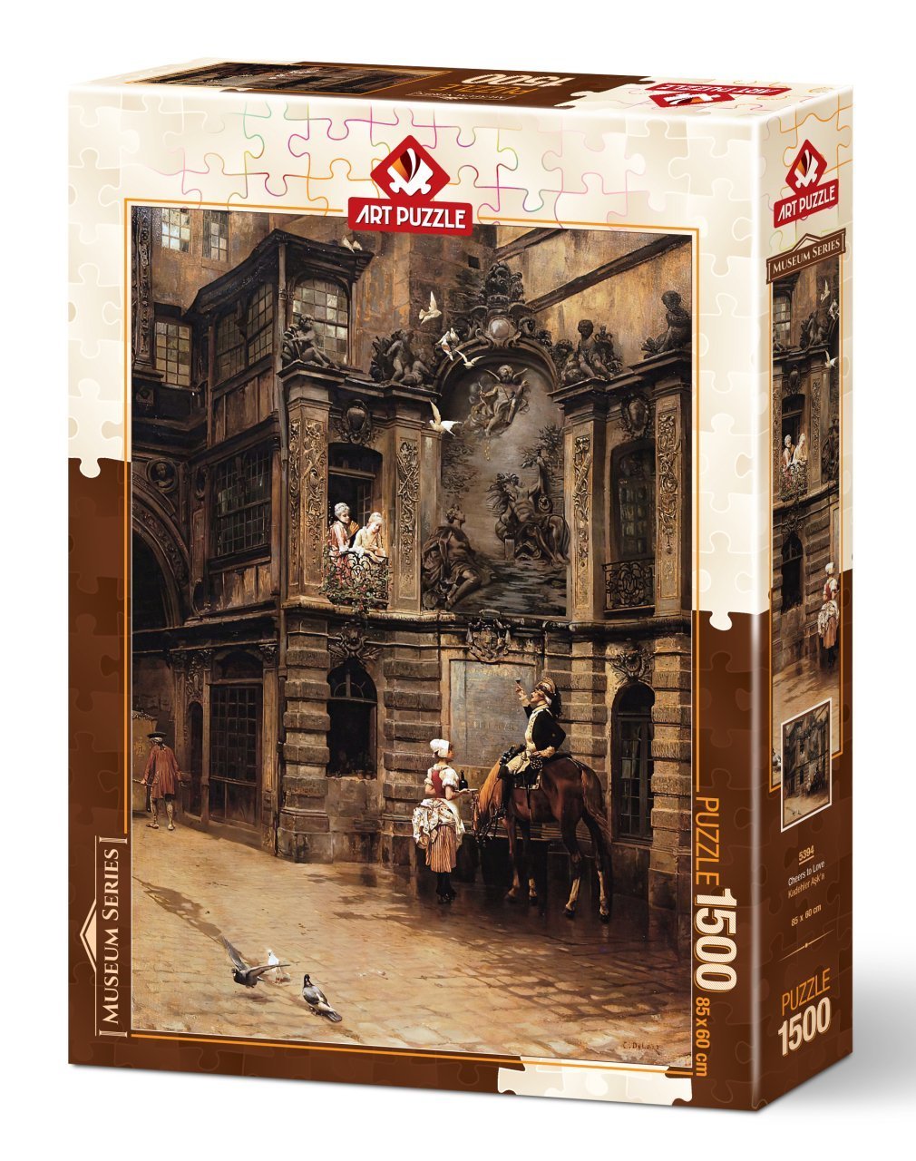 Art Puzzle Rompecabezas Brindis al Amor 1500 Pzas