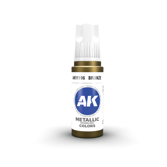 Ak Pintura Acrílica Gama Metallic AK11001 Bronze 18ml